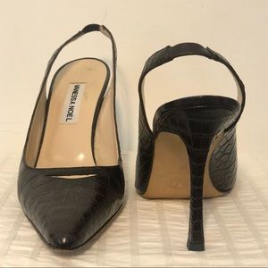 Vanessa Noel alligator leather high heel 40 / 9.5